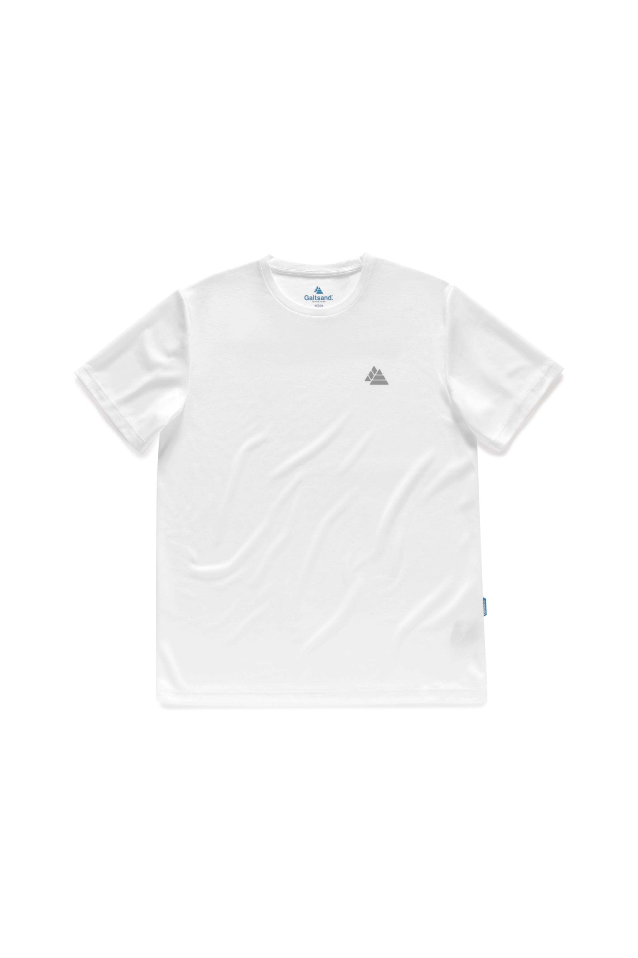 T-shirt technique jacquard à carreaux