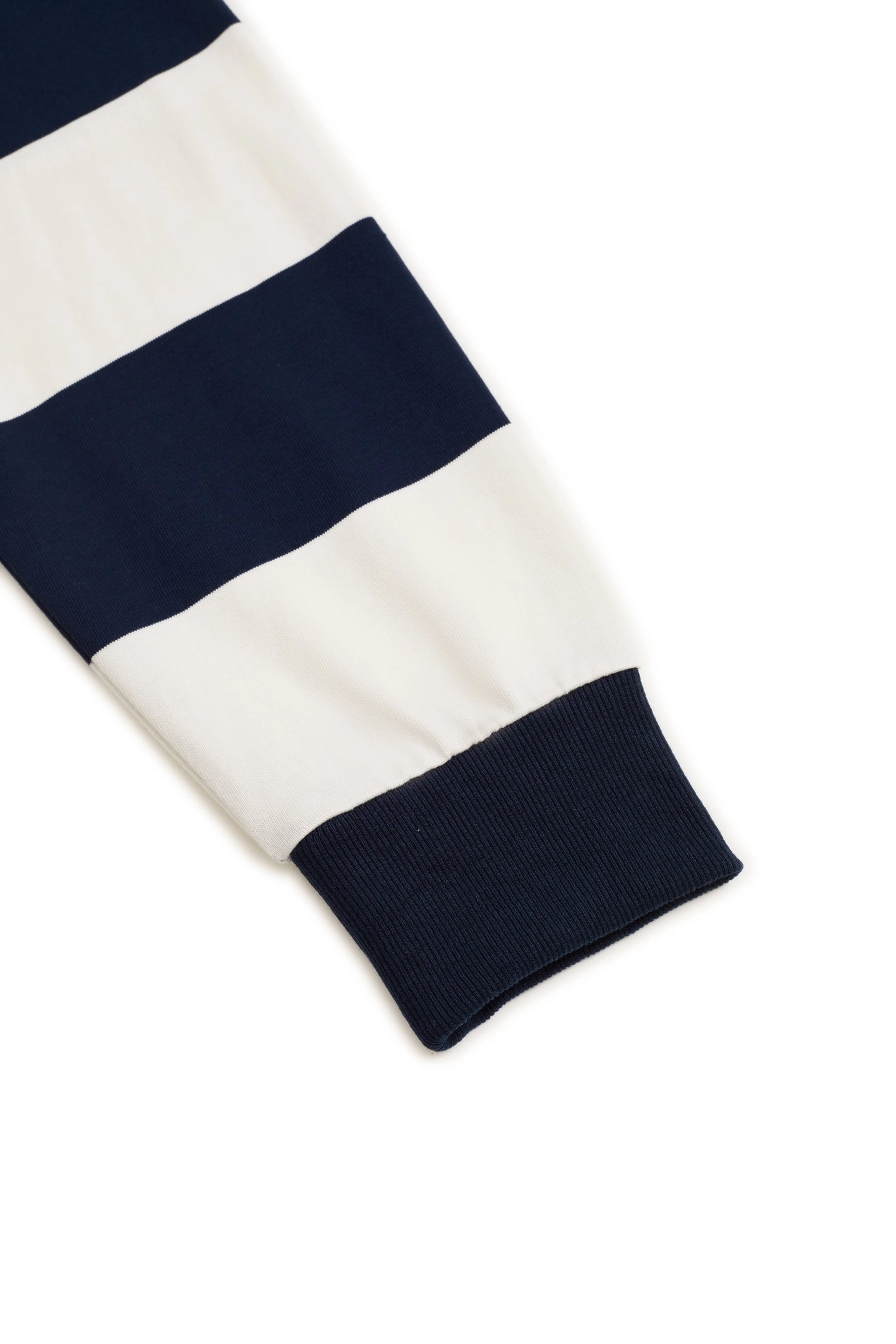 Blake Engineered Stripe Rugby Polo