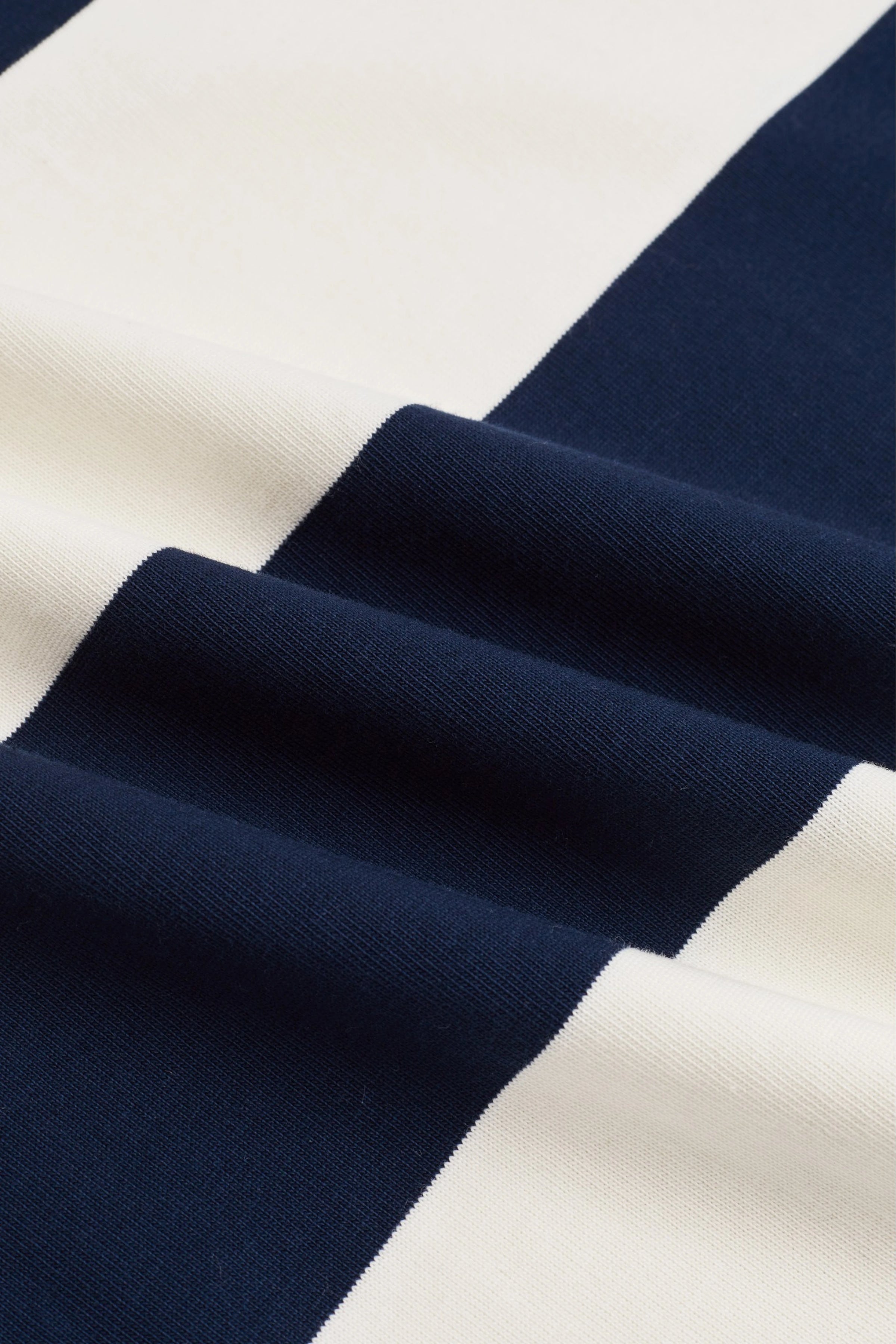 Blake Engineered Stripe Rugby Polo