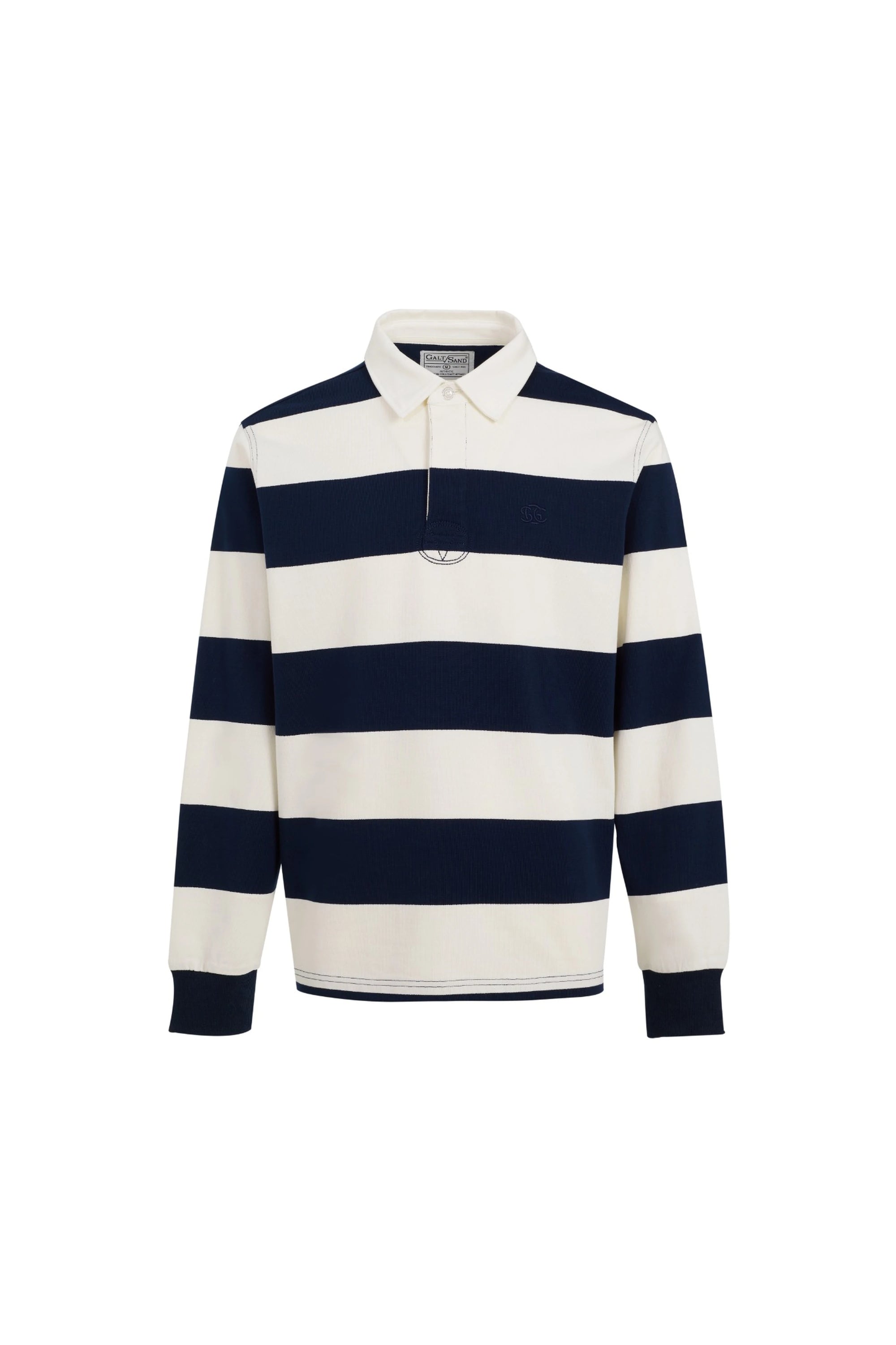 Blake Engineered Stripe Rugby Polo