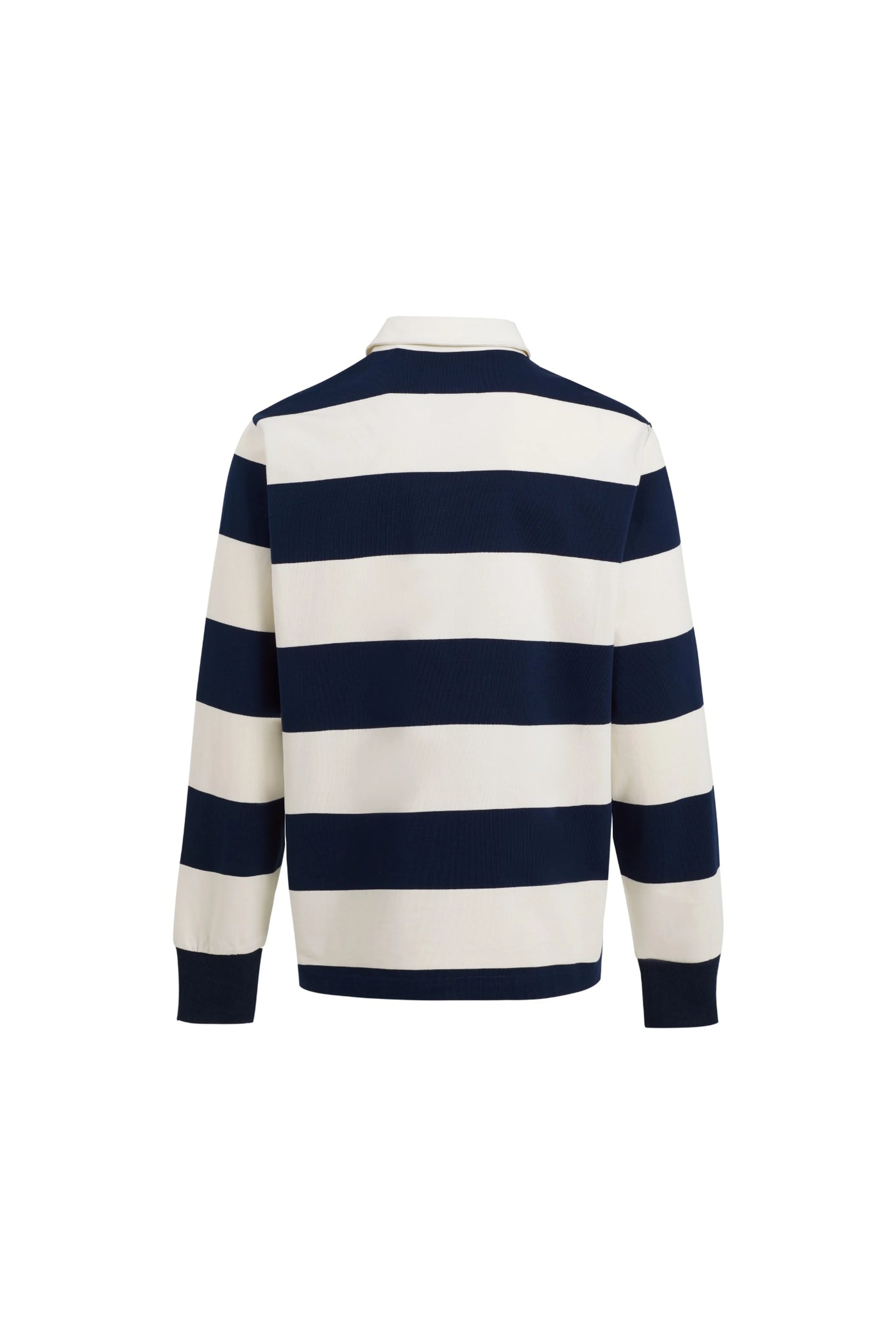 Blake Engineered Stripe Rugby Polo
