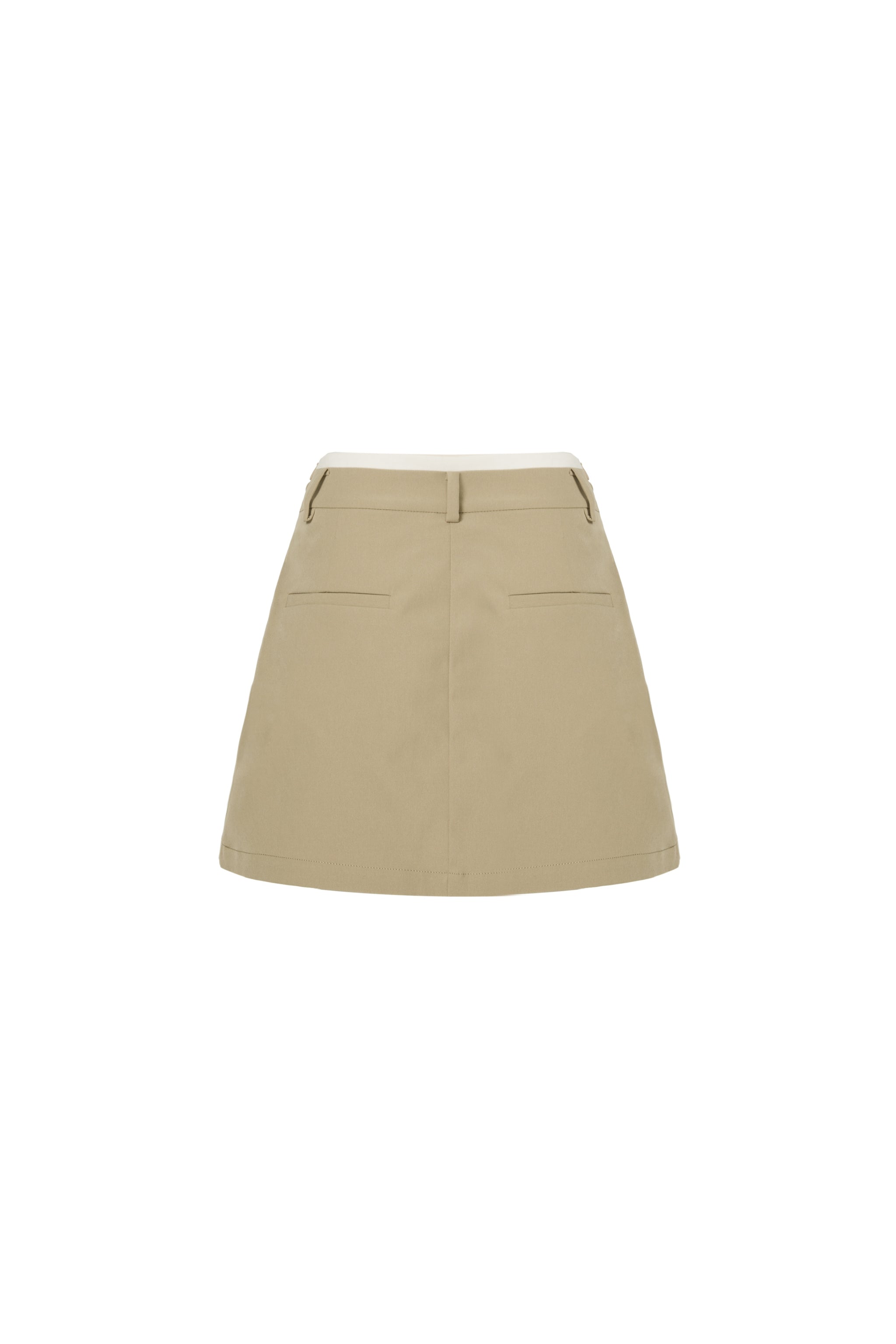Galtsand Soda Pop Pleated Drawstring Mini Skirt