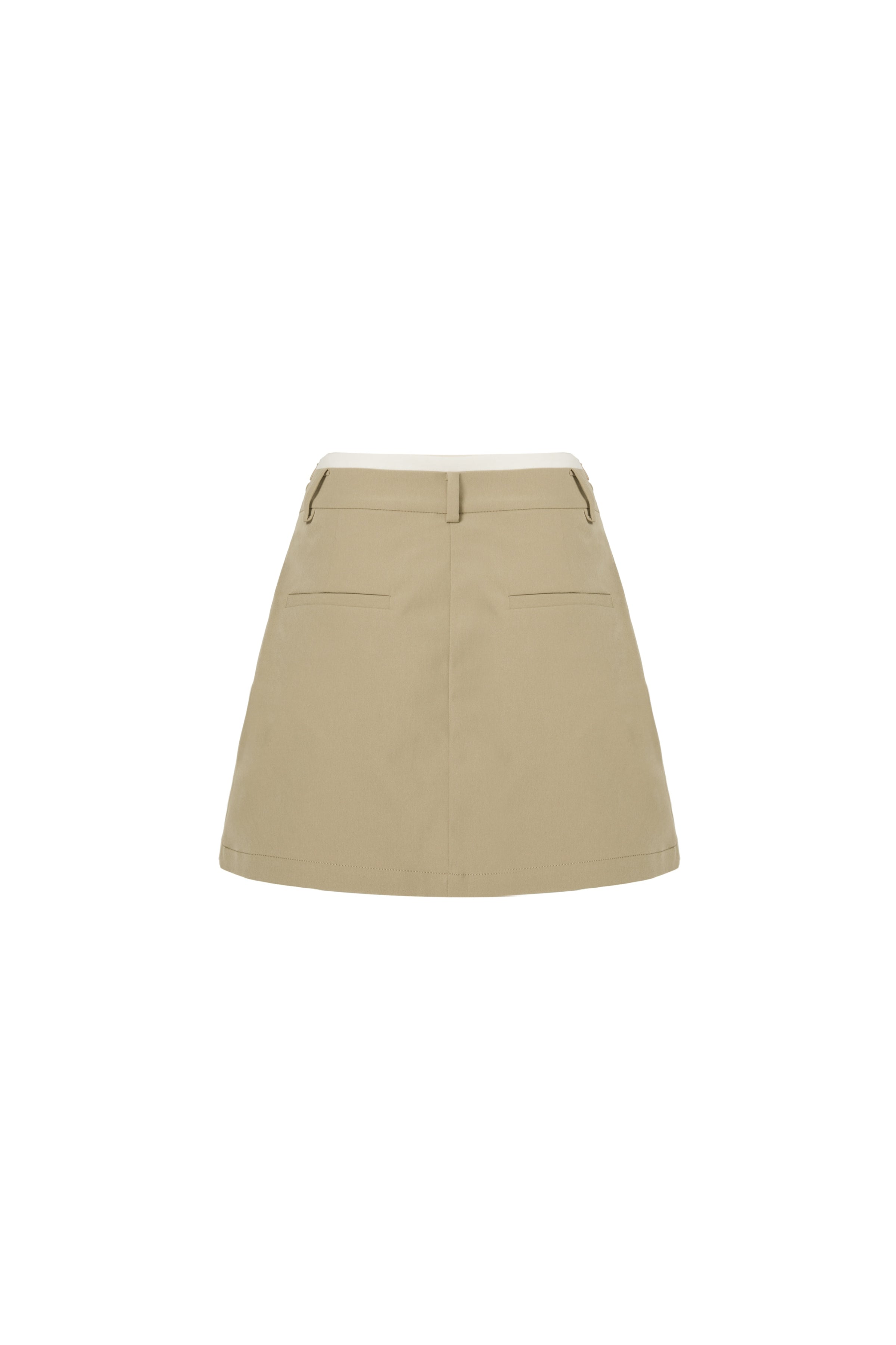 Galtsand Soda Pop Pleated Drawstring Mini Skirt