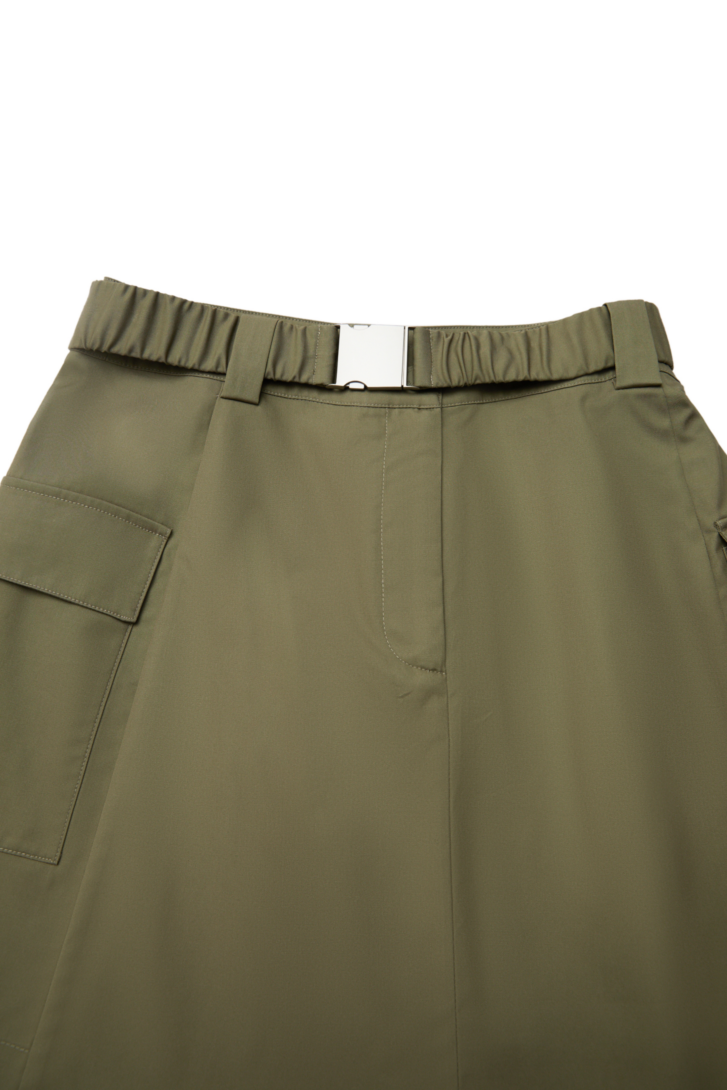 Galtsand Savannah Chino Khaki Asymmetric Skirt