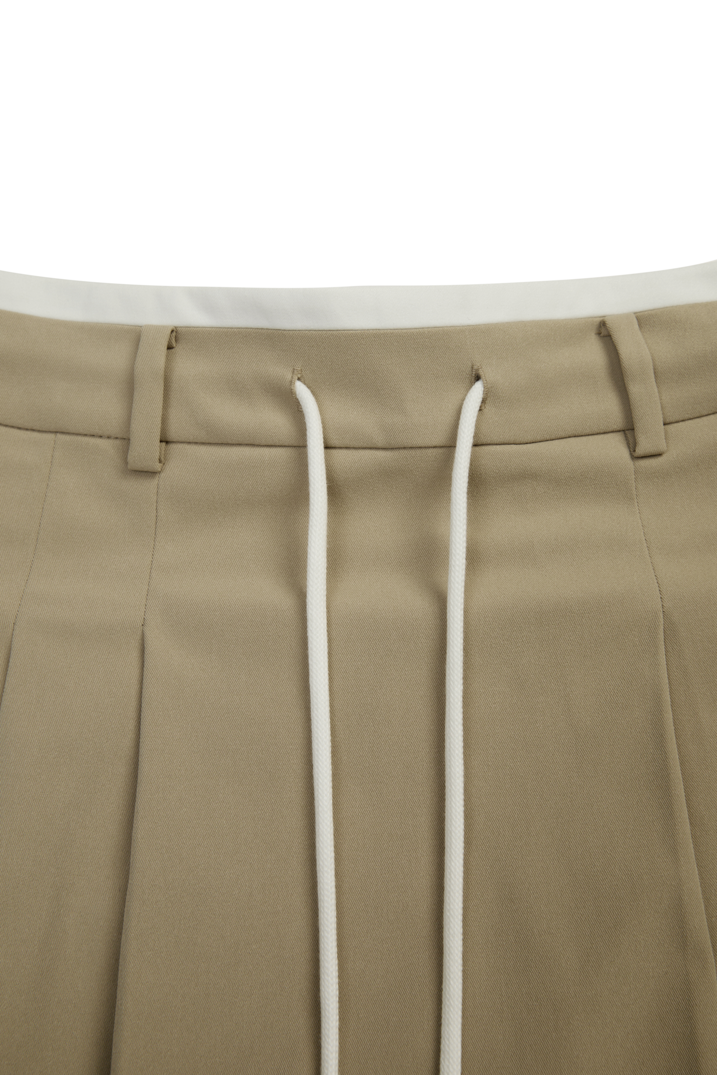 Galtsand Soda Pop Pleated Drawstring Mini Skirt