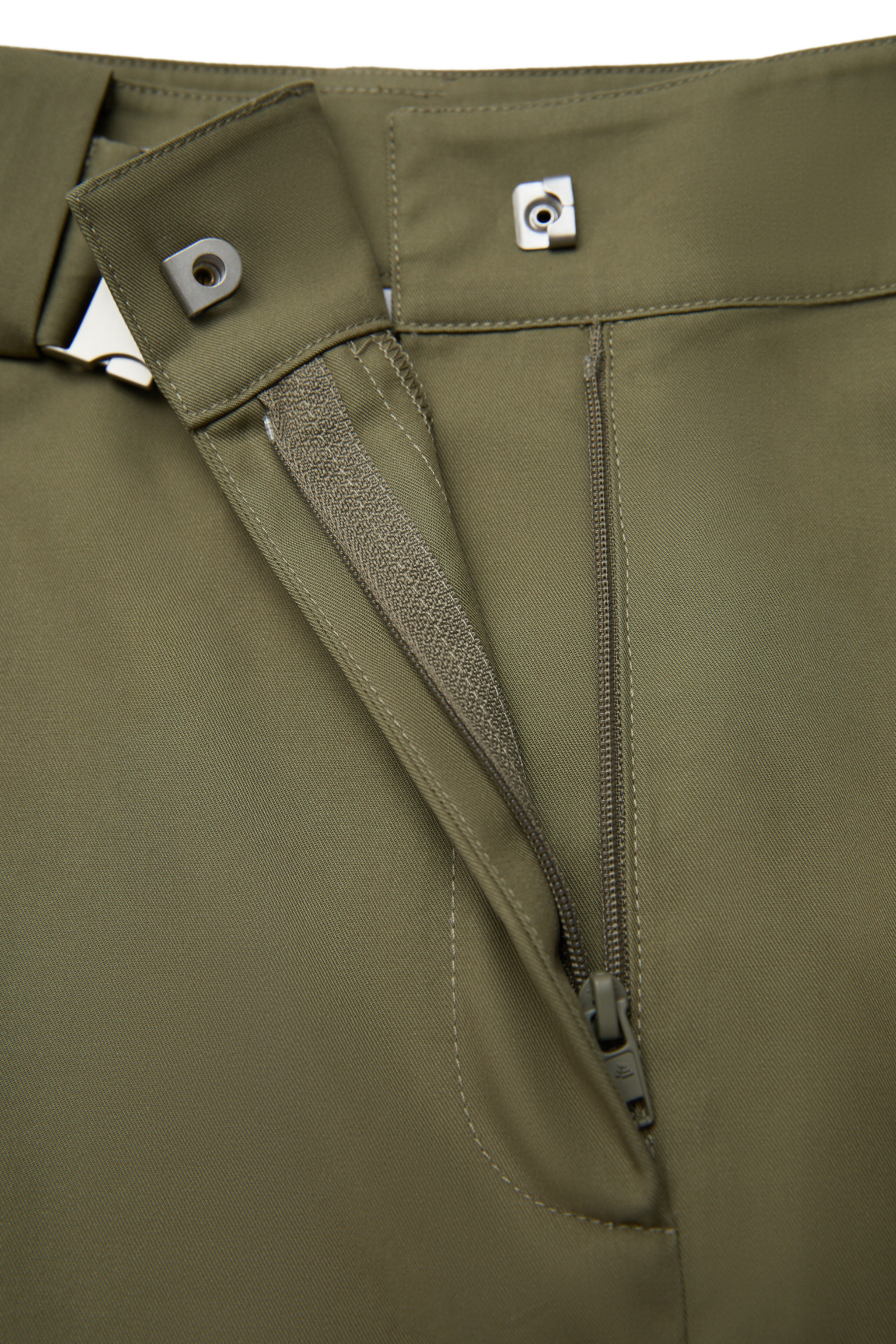 Galtsand Savannah Chino Khaki Asymmetric Skirt
