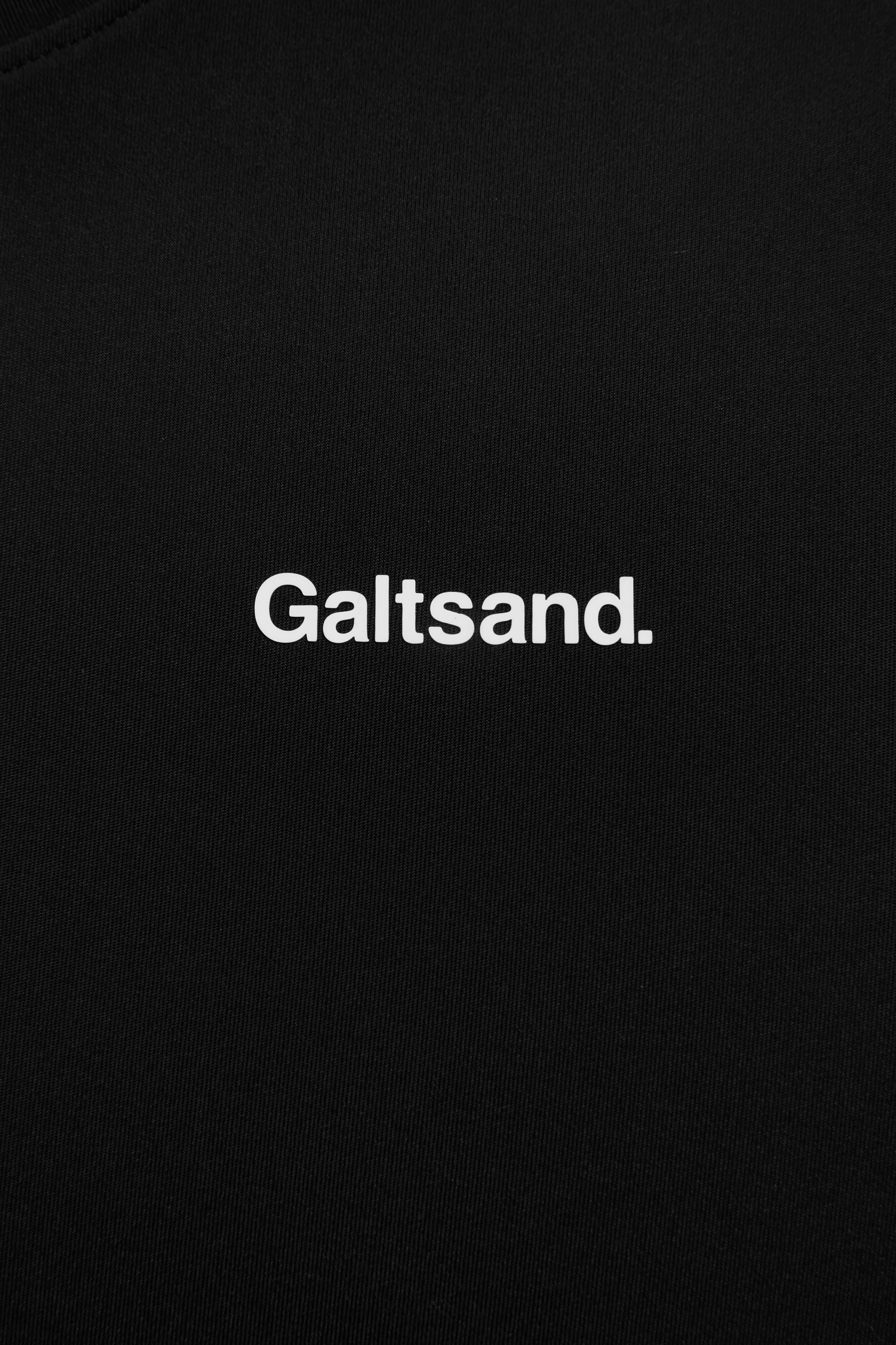 Galtsand Biodegradable Black T-Shirt
