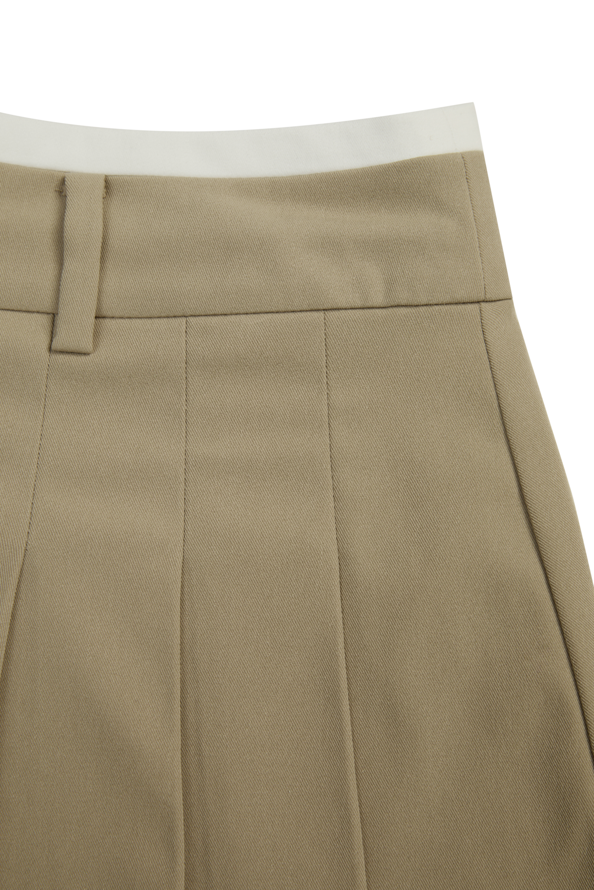 Galtsand Soda Pop Pleated Drawstring Mini Skirt
