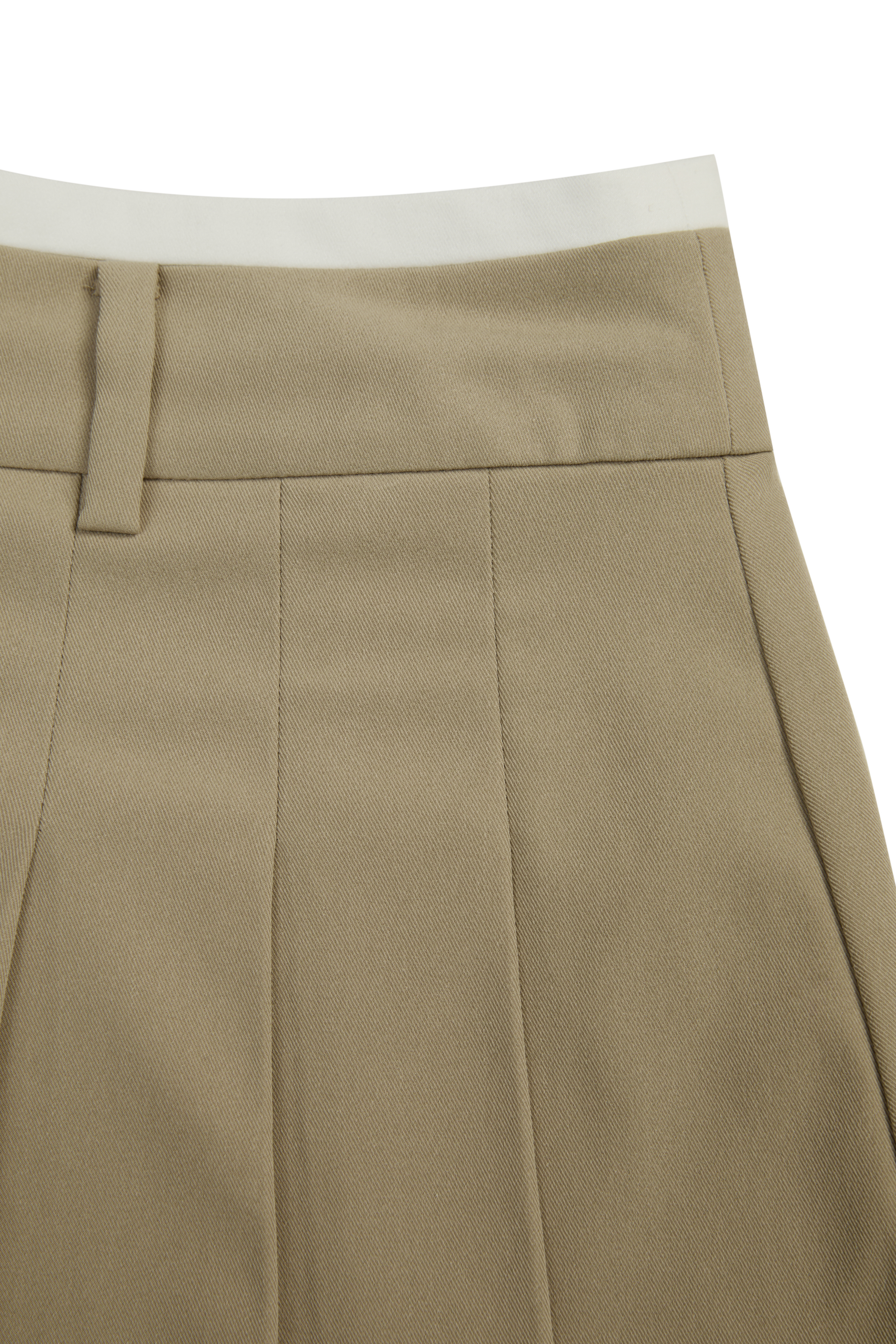 Galtsand Soda Pop Pleated Drawstring Mini Skirt
