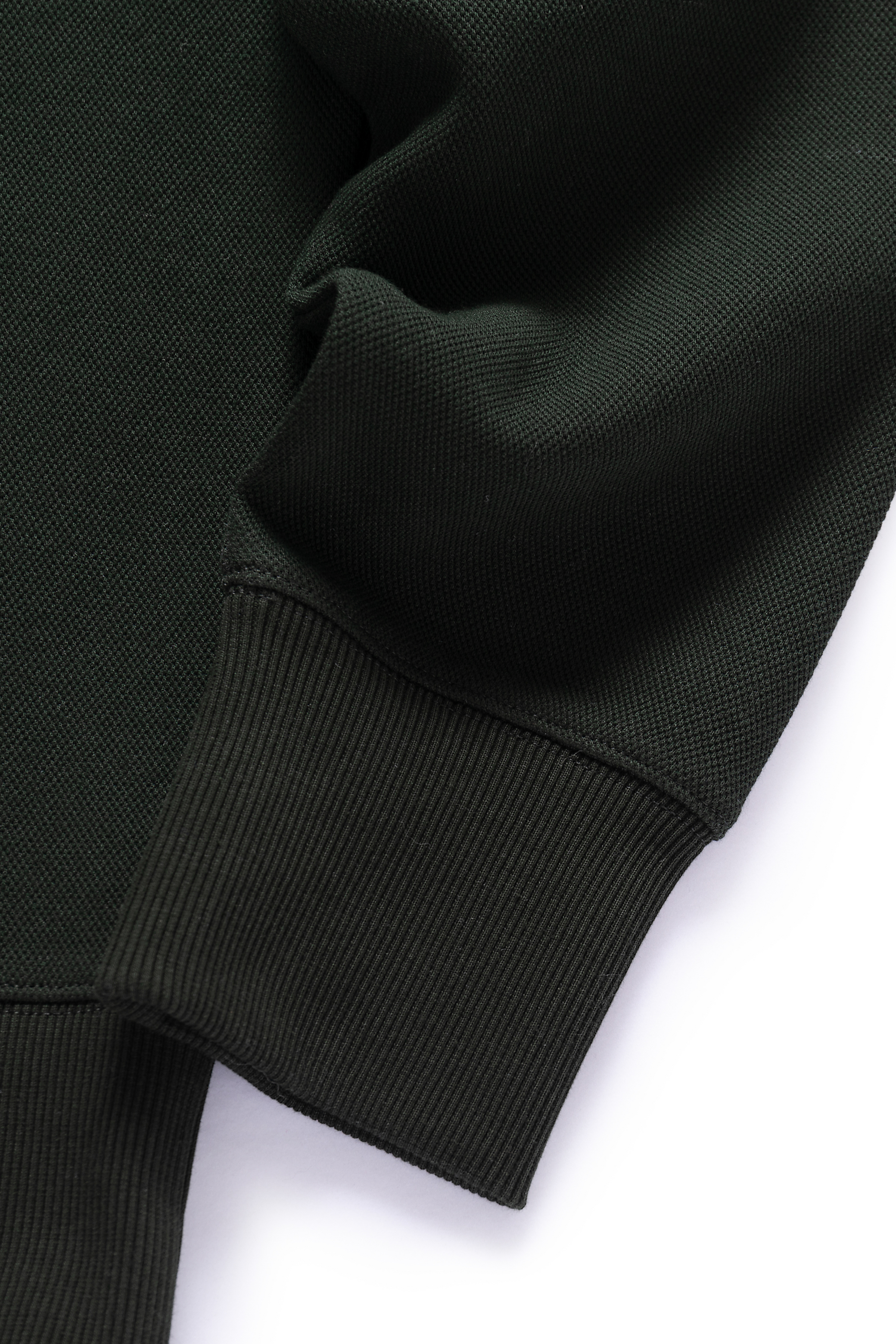 Pique Quarter Zip Sweater