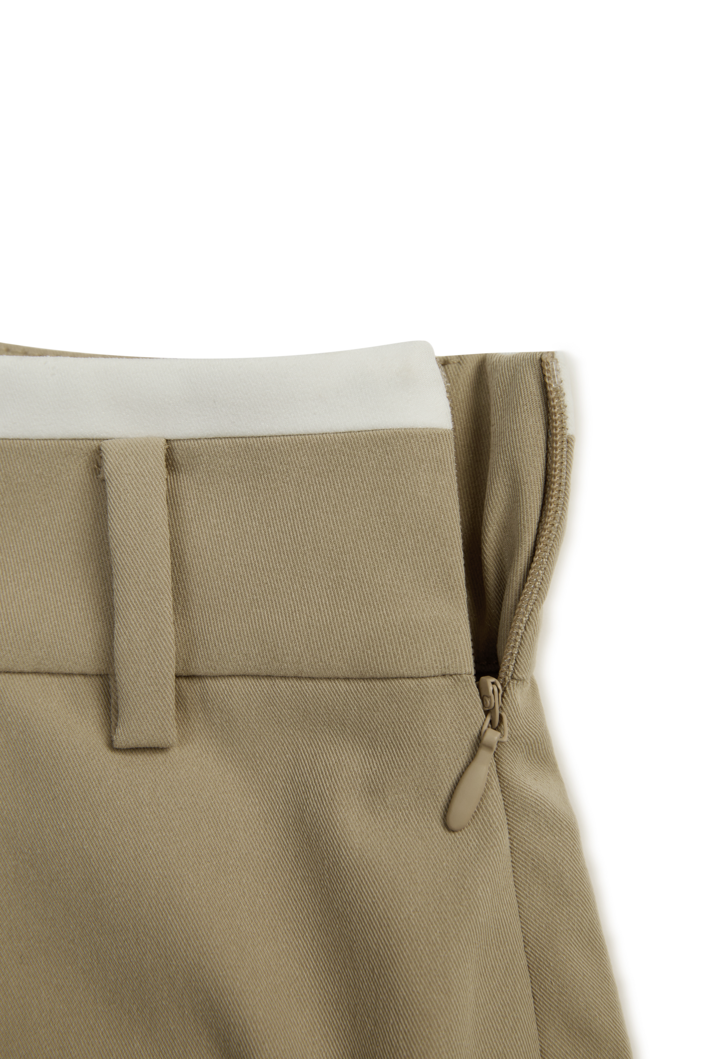Galtsand Soda Pop Pleated Drawstring Mini Skirt
