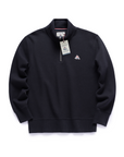 Pique Quarter Zip Sweatshirt