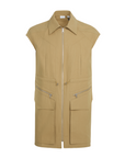 Sahara Zip Front Cargo Dress