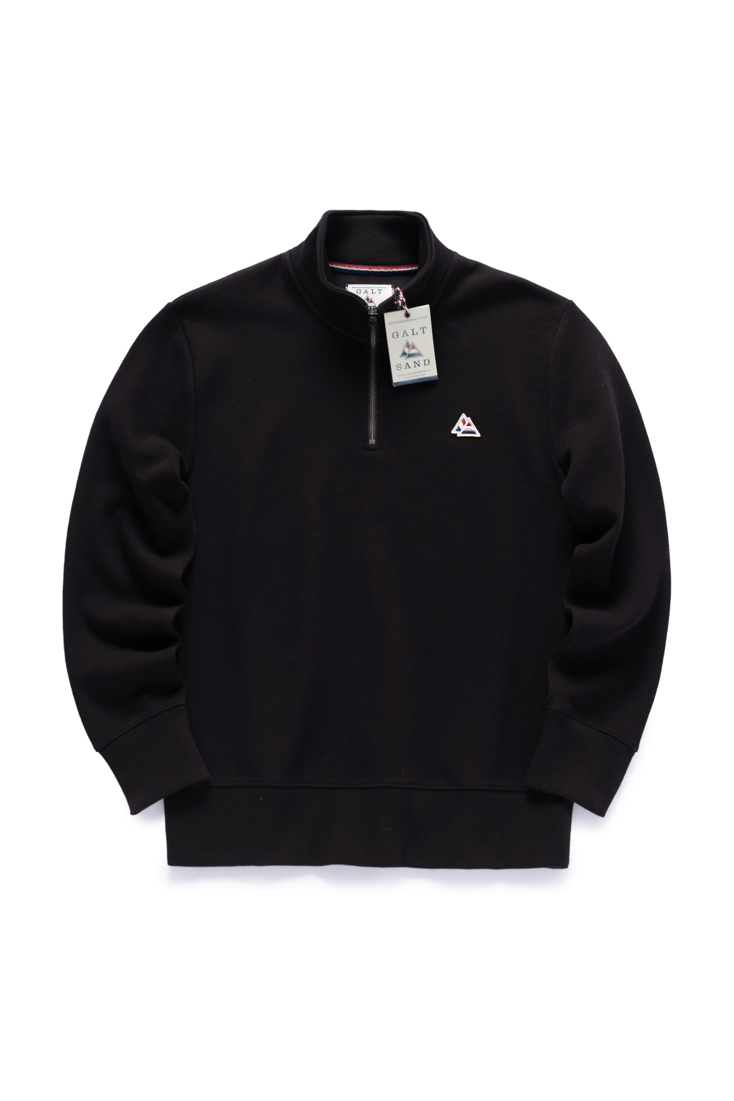 Galtsand Pique Quarter Zip Sweater